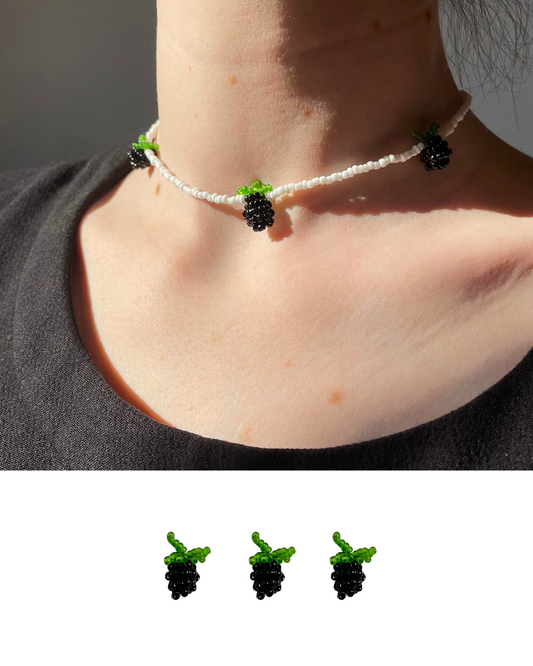 Blackberry necklace