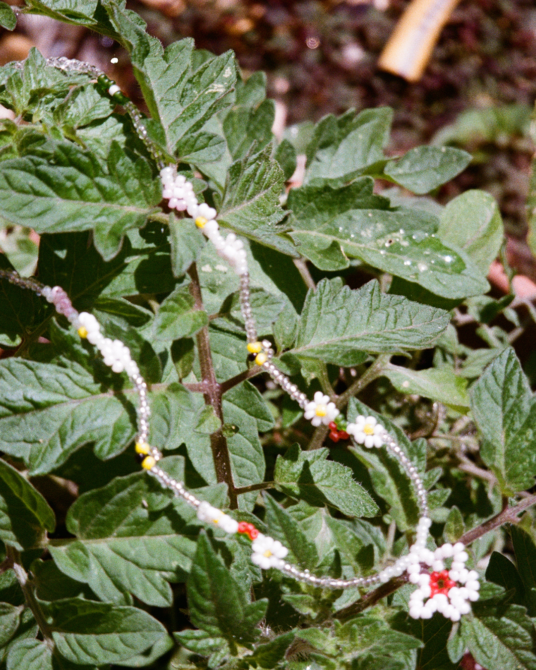 Summer meadow beaded necklace