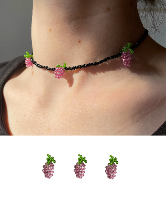 Black raspberry necklace