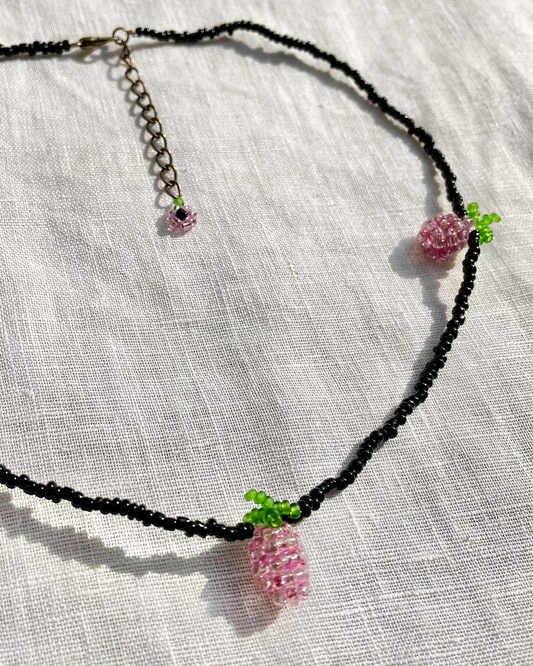 Black raspberry necklace