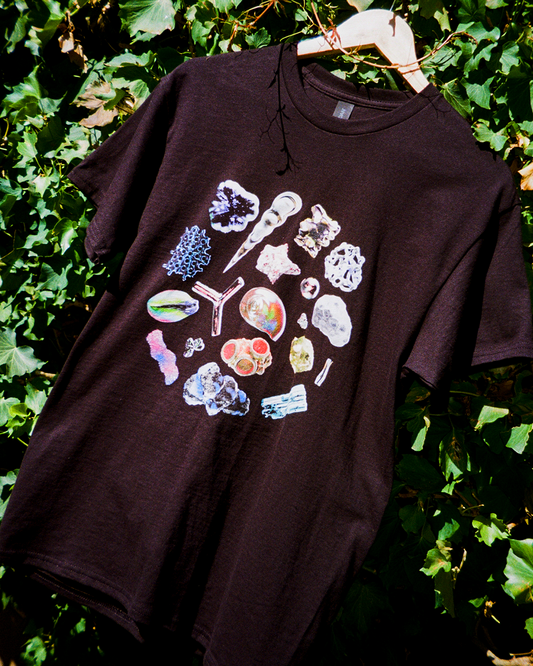'Sand under the microscope' t-shirt
