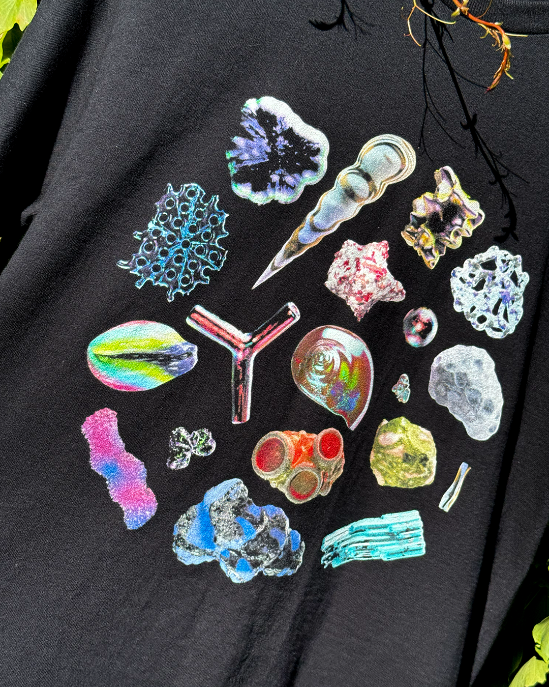 'Sand under the microscope' t-shirt