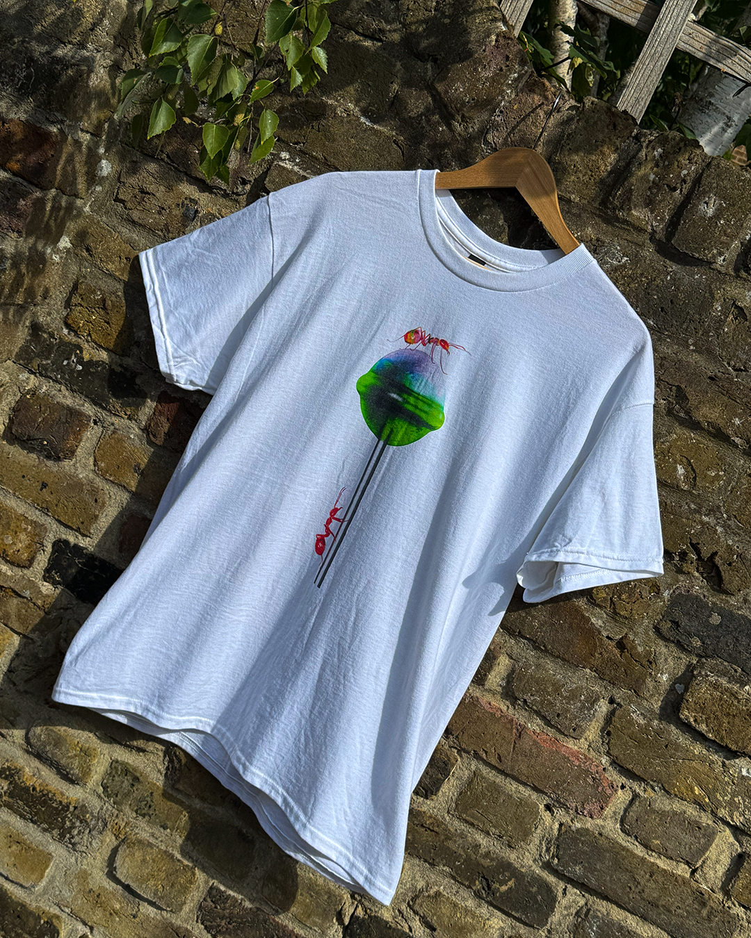 Lollipop with ants t-shirt