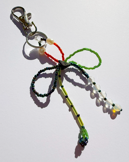 A three-Leaf clover keychain